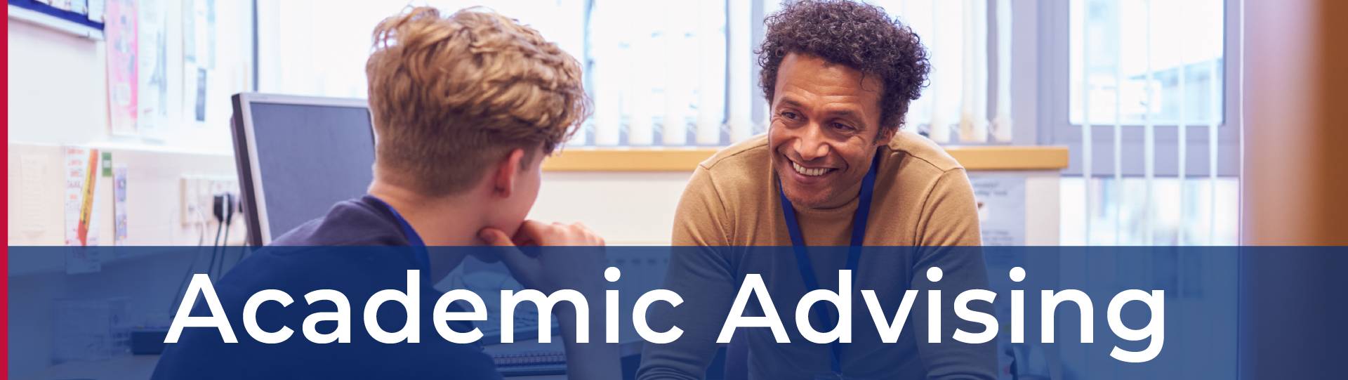 Advising banner for summer and fall registration