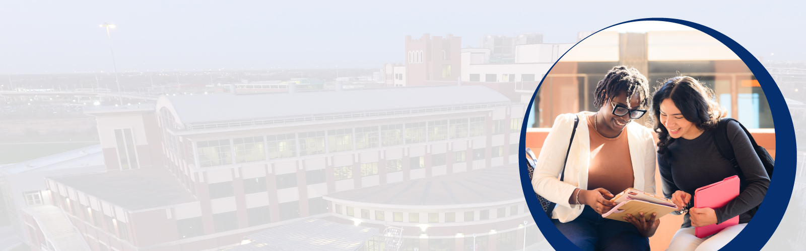 Students talking with each other