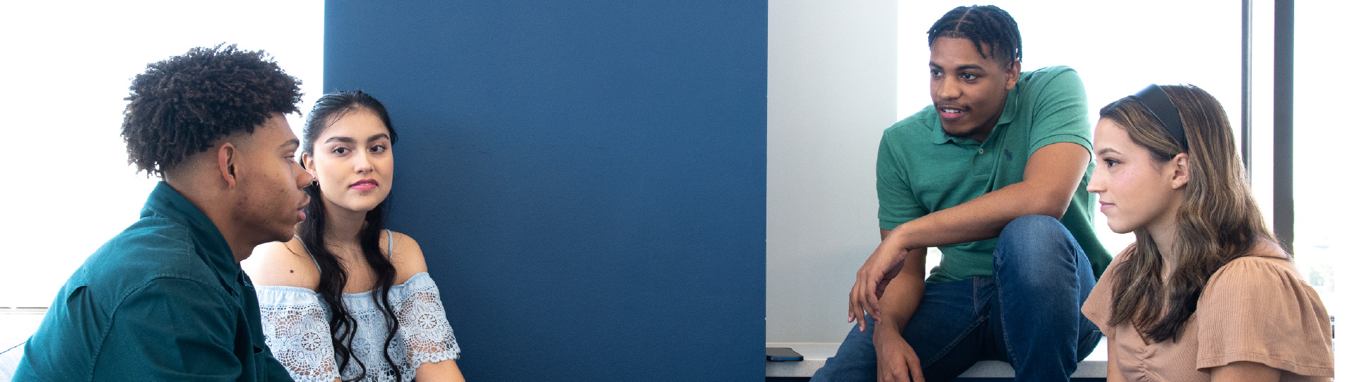 a group of students in a meeting