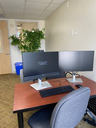 Interior of the One Person Studio interior office space