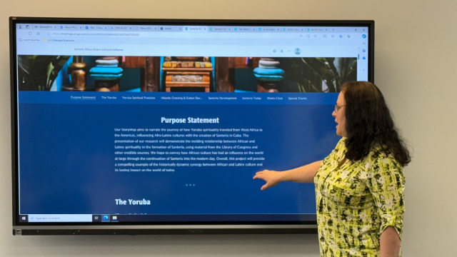 Dr. Giuliana Lund StoryMap