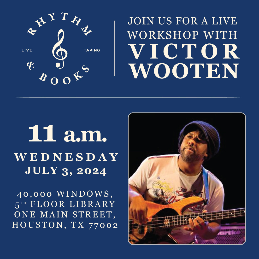 Rhythm & Books: Victor Wooten