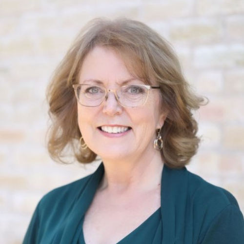 Leslie Sirrianni smiles. Sirrianni is the Director of Field Education at University of Houston Downtown's College of Public Service