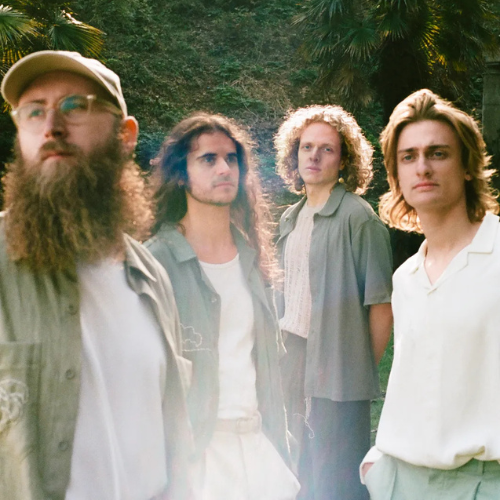 Four members of the london based band Yuuf